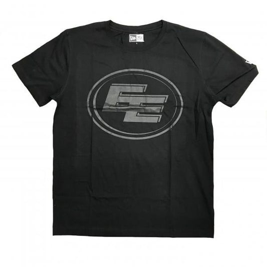 Edmonton Elks- New Era Black On Black Tee