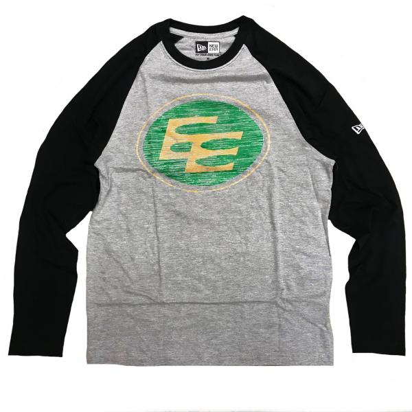 Edmonton Elks- New Era Retro Logo Raglan