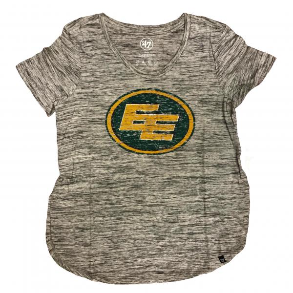 Edmonton Elks- Womens Haze Split Hem Tee