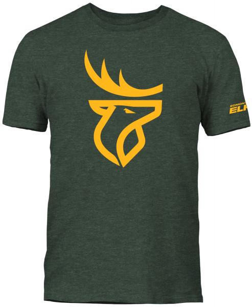 Edmonton Elks- Bulletin Mens One Colour Logo Tee