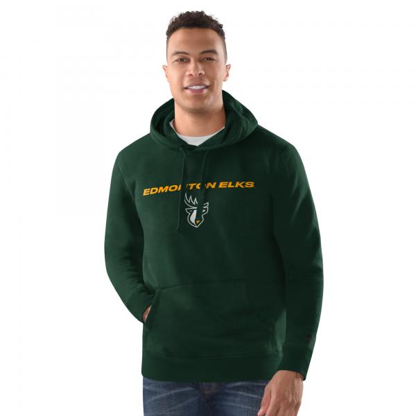 Edmonton Elks- Mens Touchdown Pullover Hoody- GRN