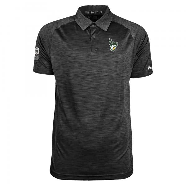 Edmonton Elks- New Era Mens Apex Polo - Black