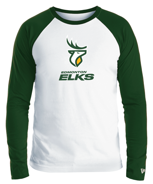 Edmonton Elks- Mens Primary Stack Raglan