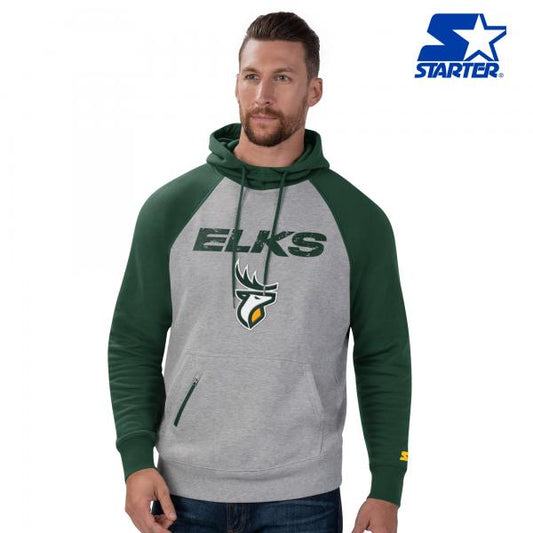 Edmonton Elks- Mens Raglan Hood