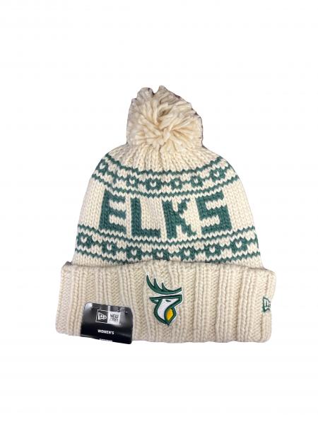 Edmonton Elks- New Era Womens Elks Cuffed Pom Knit