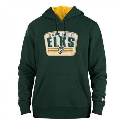 Edmonton Elks - New Era Patch Pullover Hood