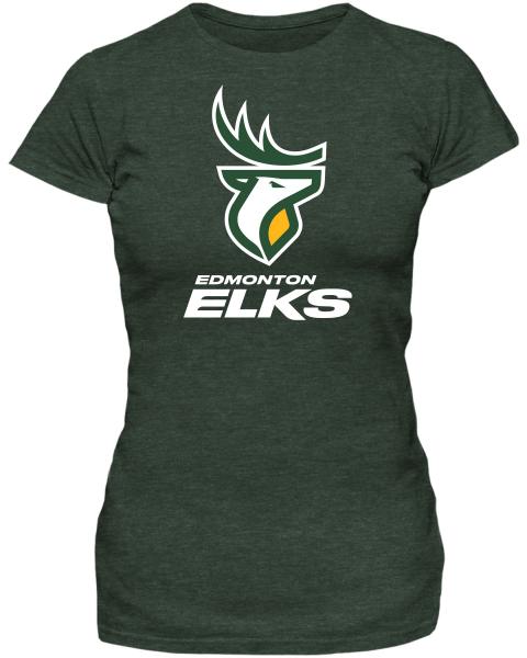 Edmonton Elks- Bulletin Womens Stack Tee