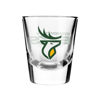 Edmonton Elks- 2oz Collector Logo Glass