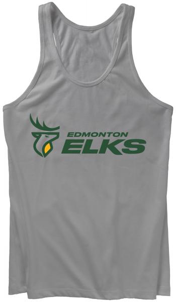 Edmonton Elks- Bulletin Womens Logo Stack Tank