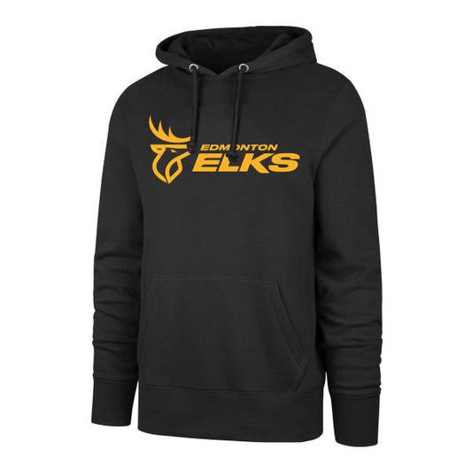 Edmonton Elks- 47 Fleece Hood Wordmark